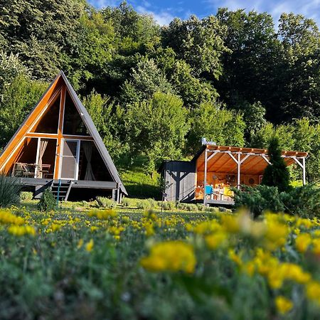 Cabane A-Frame Svinita Buitenkant foto