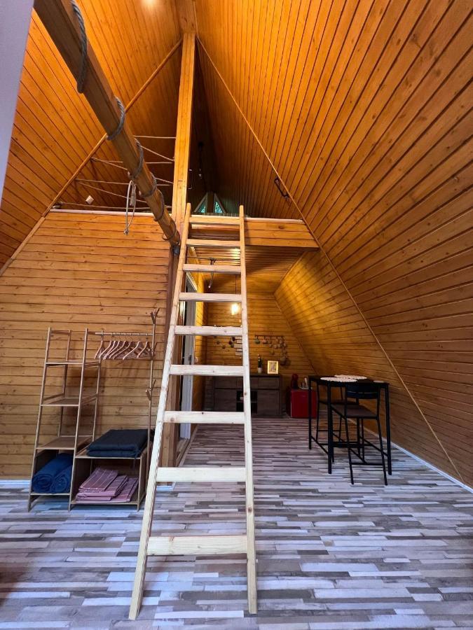 Cabane A-Frame Svinita Buitenkant foto