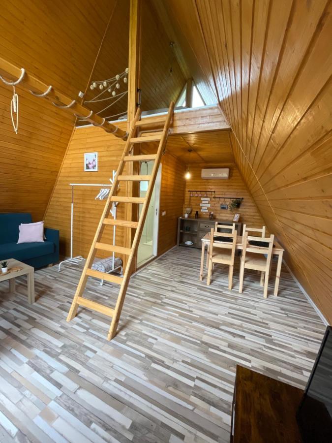 Cabane A-Frame Svinita Buitenkant foto