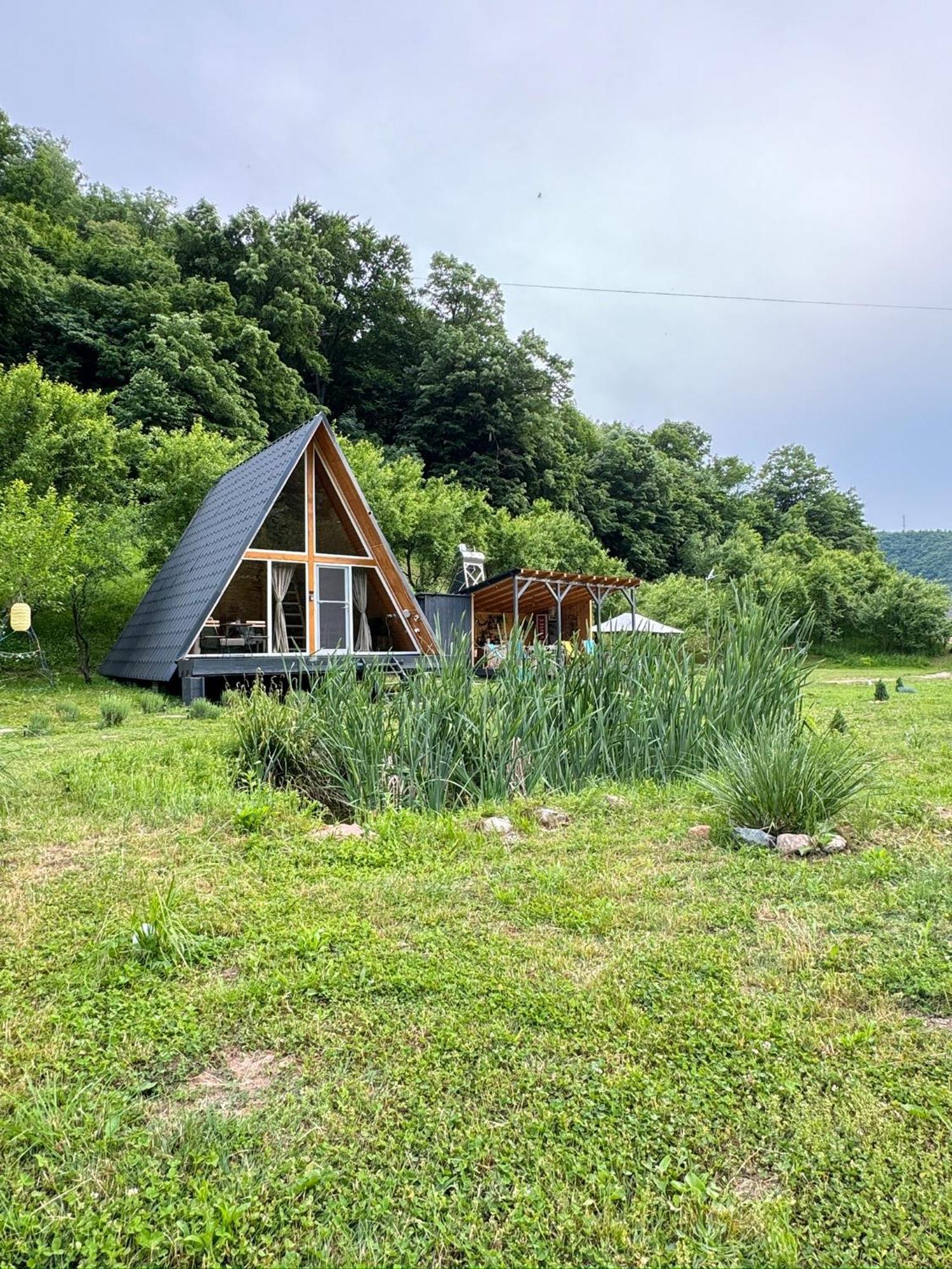Cabane A-Frame Svinita Buitenkant foto
