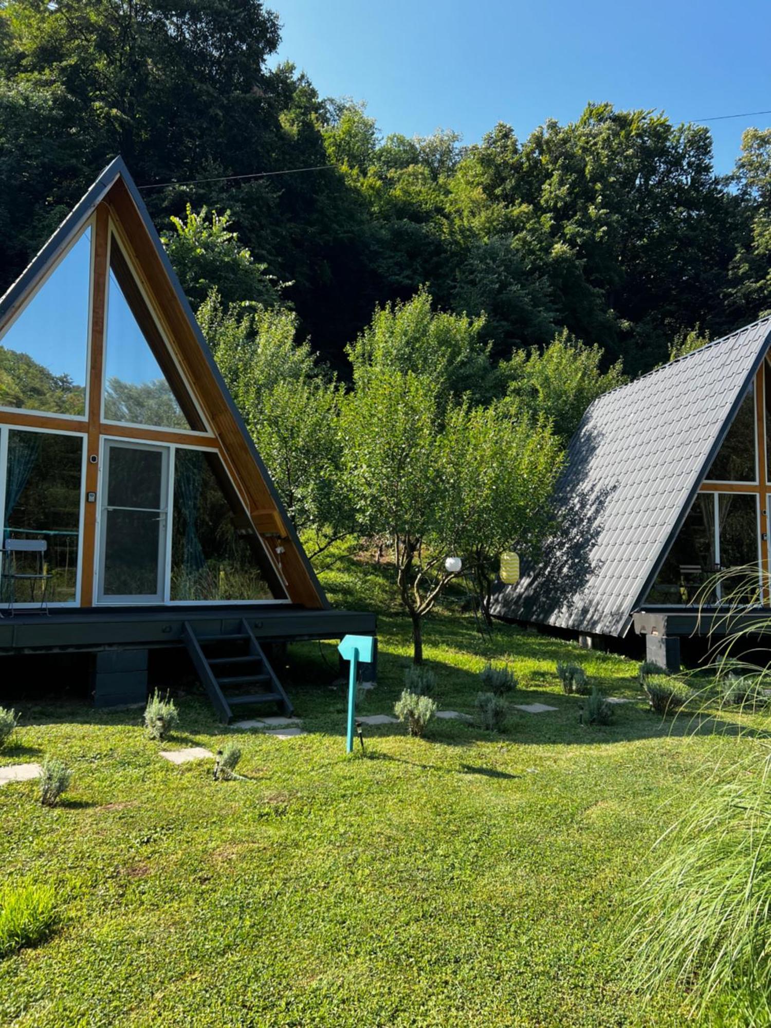 Cabane A-Frame Svinita Buitenkant foto