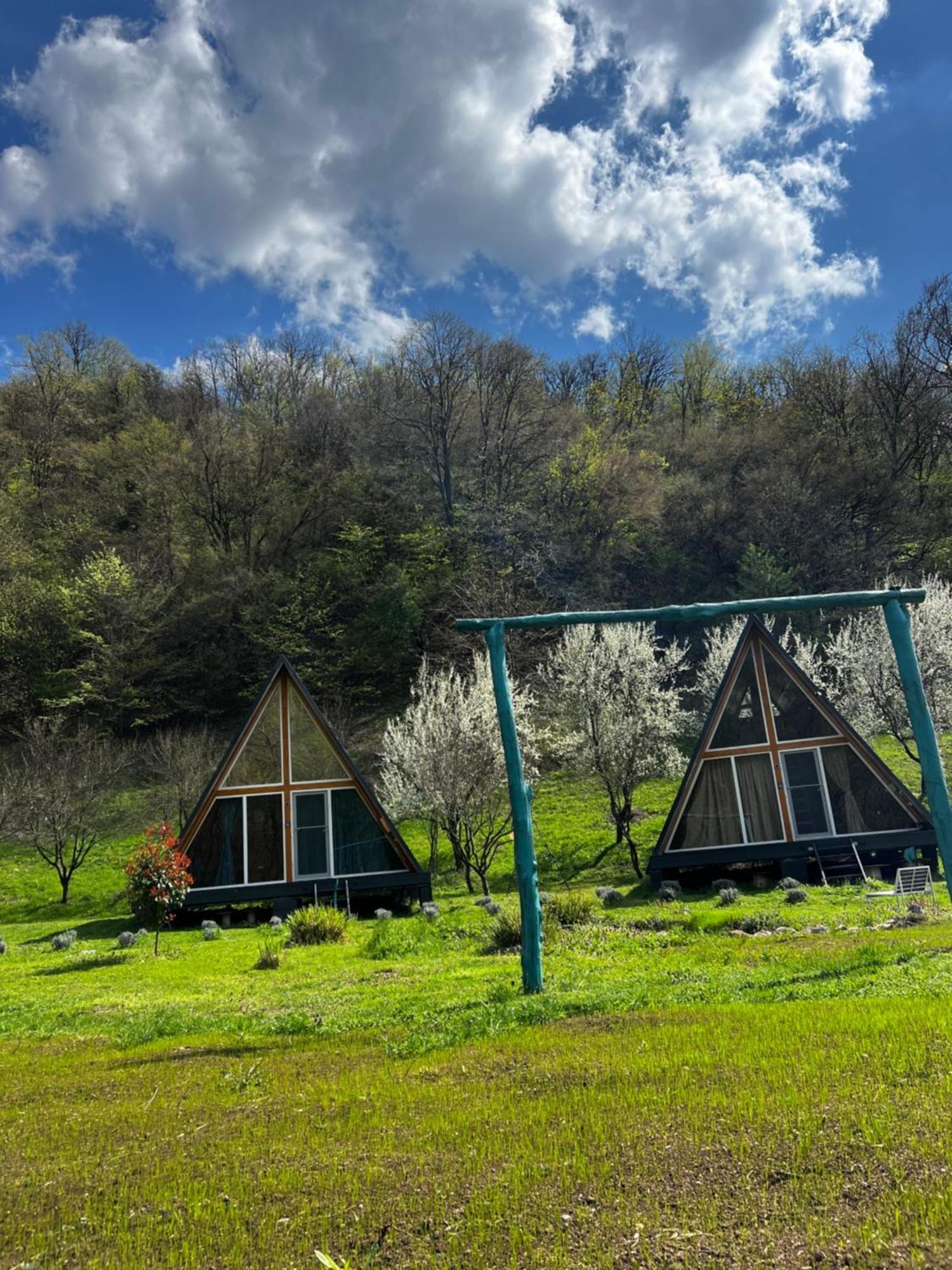 Cabane A-Frame Svinita Buitenkant foto
