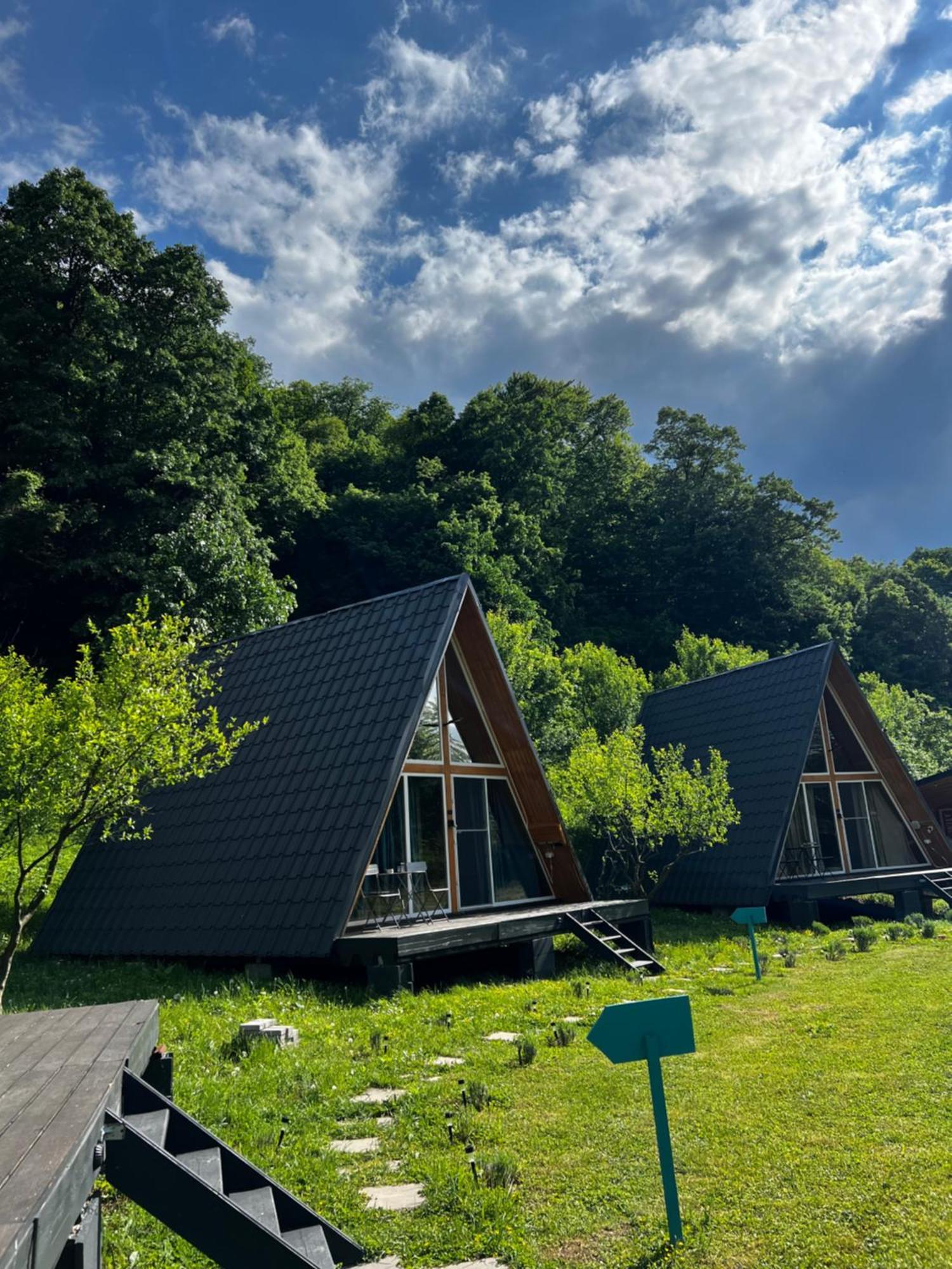 Cabane A-Frame Svinita Buitenkant foto