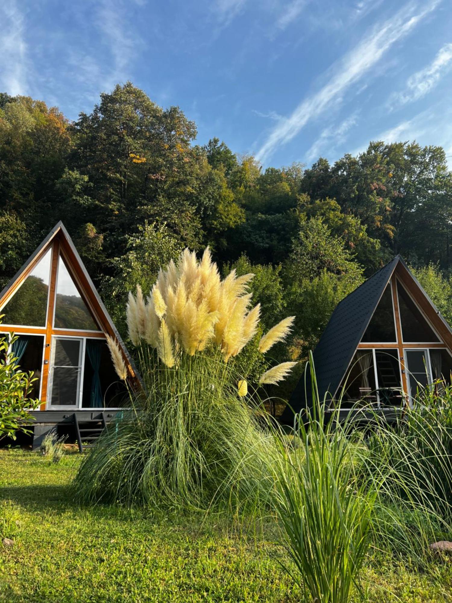 Cabane A-Frame Svinita Buitenkant foto